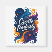 Create Fearlessly Magnet – Fearless Series マグネット (正面)