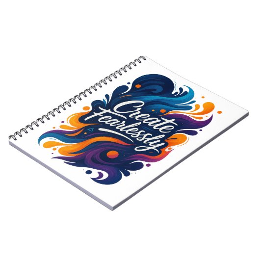 Create Fearlessly Notebook – Fearless Series ノートブック (左側)