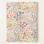 Create Joyful Moments Floral Plaid Planner プランナー手帳 (裏面)