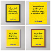 Create Luxury Black and Gold Quote  ポスター