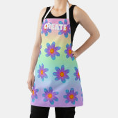 CREATE Rainbow Flowersエプロン エプロン (インサイチュ)