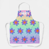 CREATE Rainbow Flowersエプロン エプロン (正面)