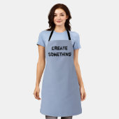 Create Something Apron エプロン (着用した状態)