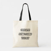 create something today トートバッグ (裏面)