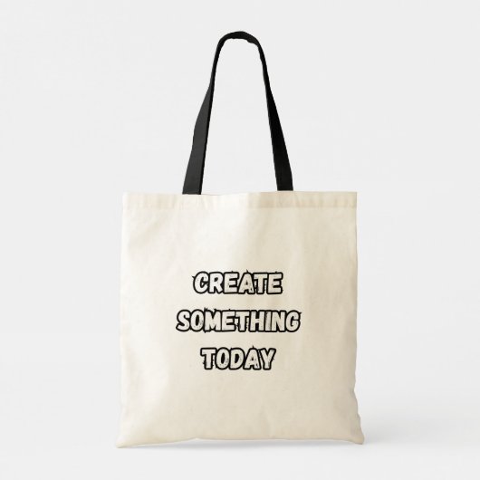 create something today トートバッグ (裏面)