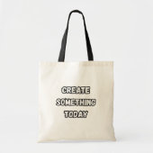 create something today トートバッグ (正面)
