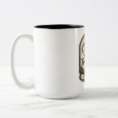 Create the Life You Imagine Inspirational Coffee M ツートーンマグカップ (左)