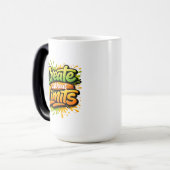 Create Without Limits Motivational Art モーフィングマグカップ (正面左)