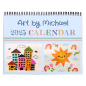 Create Your Blue My Kid's Art Calendar 2025 カレンダー (カバー)