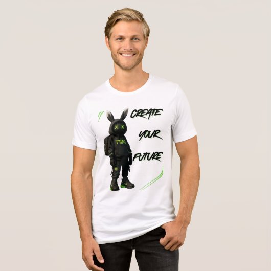 Create Your Future  トライブレンドＴシャツ (正面全面)