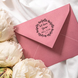 Create Your Let Love Growタイポグラフィ結婚 ラバースタンプ