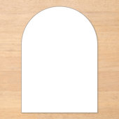  Create Your Own アクリル招待状 (正面)