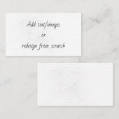 Create Your Own アドバイスカード (正面/裏面)