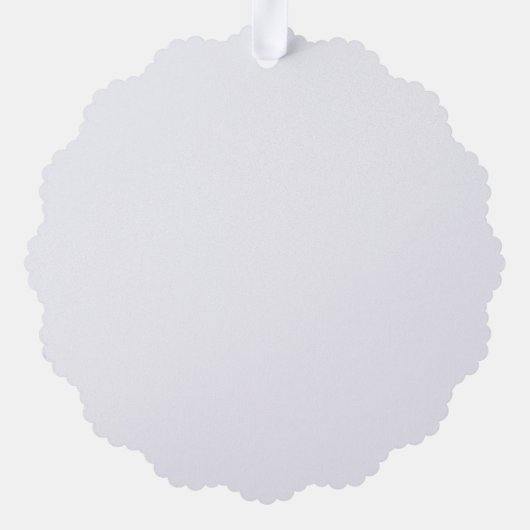 Create Your Own オーナメントカード (裏面)