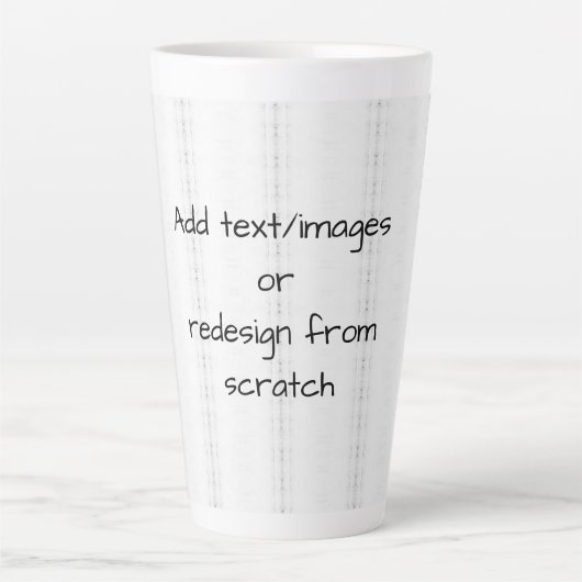 Create Your Own カフェラテマグ (正面)