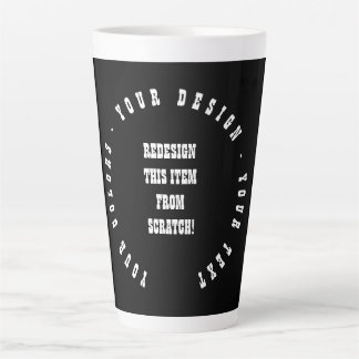Create Your Own カフェラテマグ