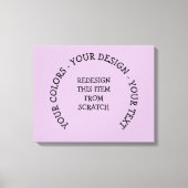 Create Your Own キャンバスプリント (正面)