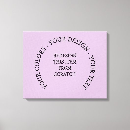 Create Your Own キャンバスプリント (正面)