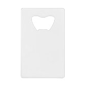 Create Your Own クレジットカード栓抜き (正面)