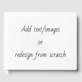 Create Your Own ゲストブック (正面)