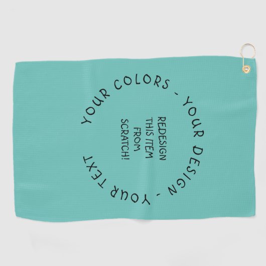 Create Your Own ゴルフタオル (横)