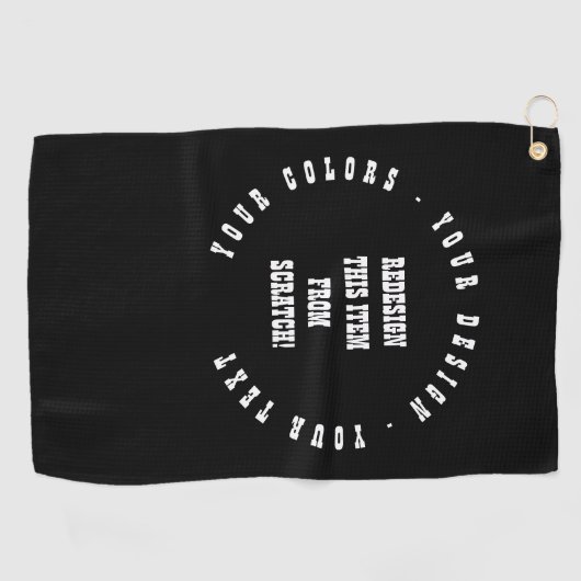 Create Your Own ゴルフタオル (横)