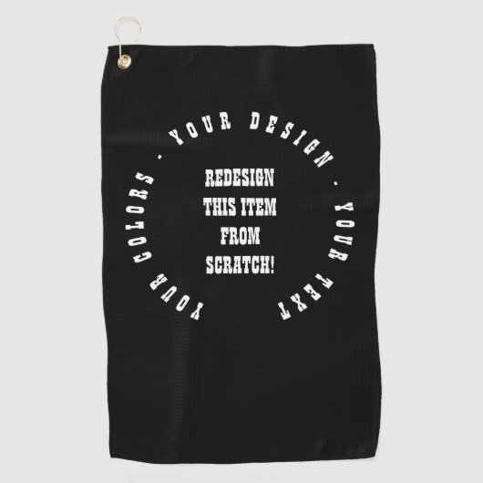 Create Your Own ゴルフタオル (正面)