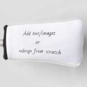 Create Your Own ゴルフヘッドカバー (正面)