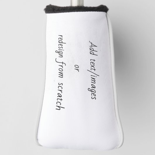 Create Your Own ゴルフヘッドカバー (回転90)