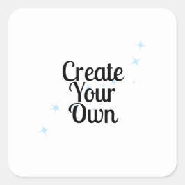Create Your Own スクエアシール