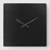 Create Your Own スクエア壁時計 (正面)