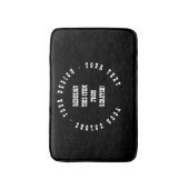 Create Your Own バスマット (正面縦)