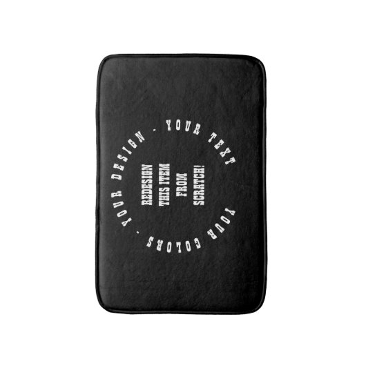Create Your Own バスマット (正面縦)