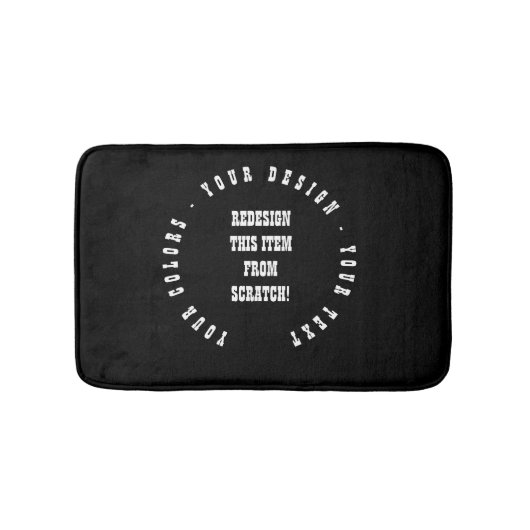 Create Your Own バスマット (正面)