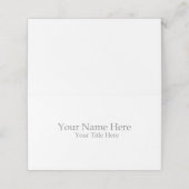 Create Your Own プレイスカード (外部開封)