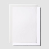  Create Your Own ベラム紙招待状 (オフセット)