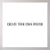 Create your own  ポスター (正面)