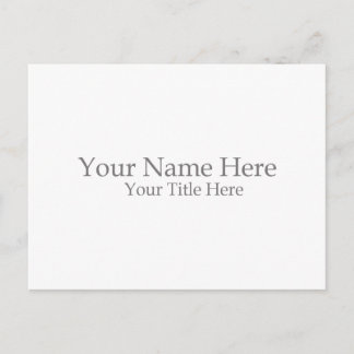 Create Your Own ポストカード