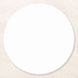 Create Your Own ラウンドペーパーコースター<br><div class="desc">Create your own white personalizable,  minimalist style which can be easily updated with your Photo and text. If you need any help personalizing this product,  please contact me using the message button below and I will be happy to help.</div>