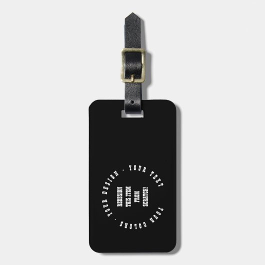 Create Your Own ラゲッジタグ (正面縦)