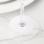 Create Your Own ワイングラスタグ (クローズアップ)