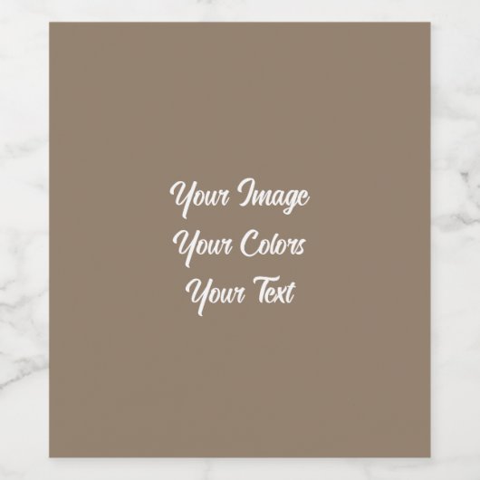 Create Your Own ワインラベル (シングルラベル)