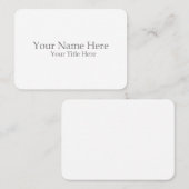 Create Your Own 名刺 (正面/裏面)