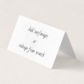 Create Your Own 名刺 (正面)