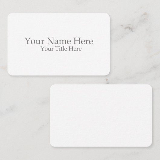 Create Your Own 名刺 (正面/裏面)