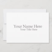 Create Your Own 招待状 (正面)