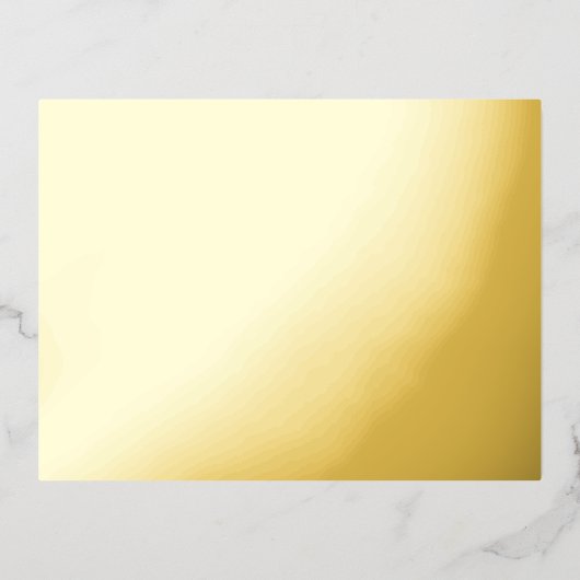 Create Your Own 箔シーズンポストカード (正面)