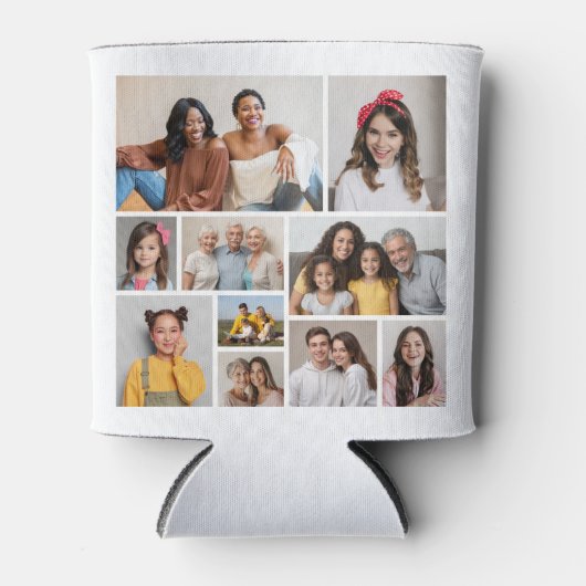 Create Your Own 10 Photo Collage 缶クーラー (正面)