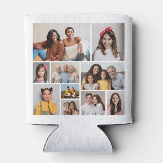 Create Your Own 10 Photo Collage 缶クーラー (裏面)