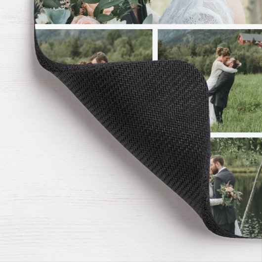 Create Your Own 10 Photo Collage Mousepad マウスパッド (コーナー)